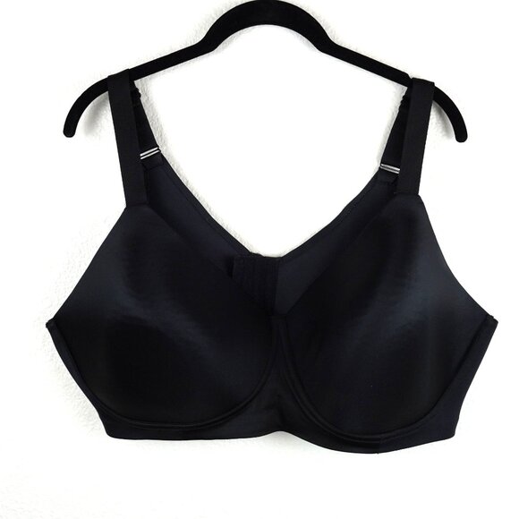Catherines Other - Catherines Intimates Black Bra 44D Wireless Full Coverage